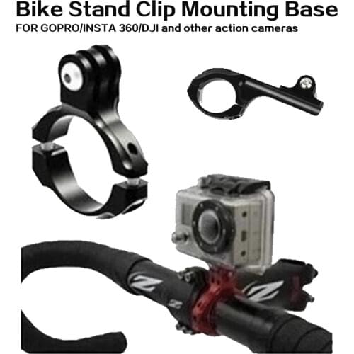 Bicycle Bracket Handlebar Adapter For Gopro Hero 9 8 7 6 5 4 3 Fixing Seat Bar Mount Bick Clip for Go Pro Camera Accessories