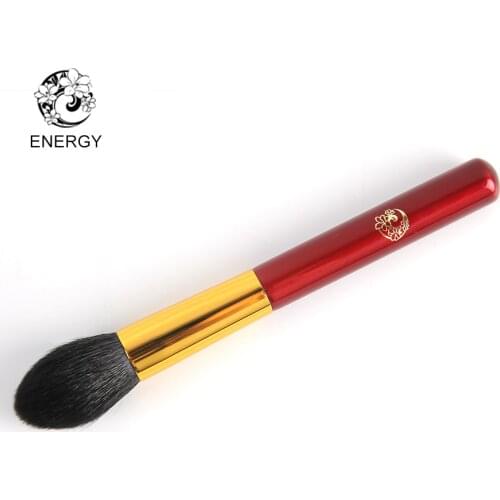 ENERGY Brand Professional Goat Hair Blush Brush Red Make Up Makeup Brushes Pinceaux Maquillage Brochas Maquillaje Pincel L203