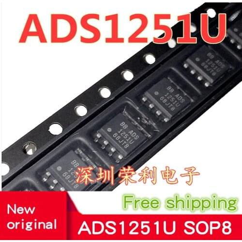 5pcs~50pcs ADS1251U 1251U ADS1251U/2K5 SOP8 New original In stock