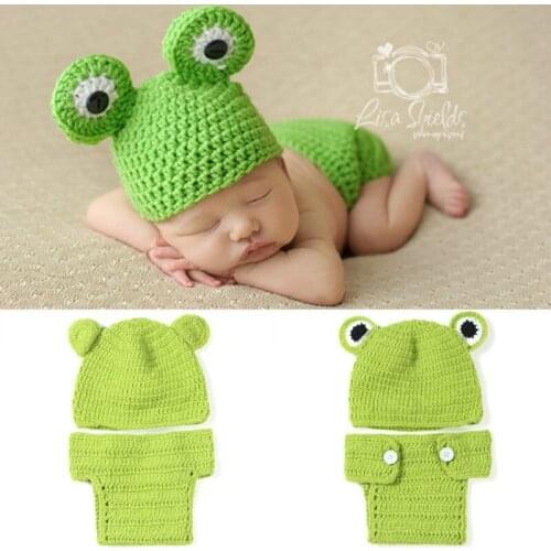 New Knitting Baby Hat Newborn Photography Props Cute Photography Props Children Cap for Girls Hat Baby Girl Clothing