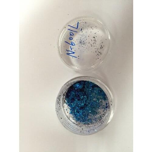 Very Beautiful Green Holographic Chameleon Flake Glitter For nail polish face make up 6001L