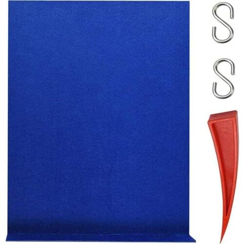 Window Guard with Felt Red Wedge and S-Hook for Car Paintless Dent Removal Paintless Dent Repair Kit Hand Tools