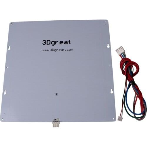 SWMAKER Ultimaker Original heated bed For DIY 3D printer Aluminium alloy UM build plate Heat Bed Hot Bed Plate Size: 242*242*2mm