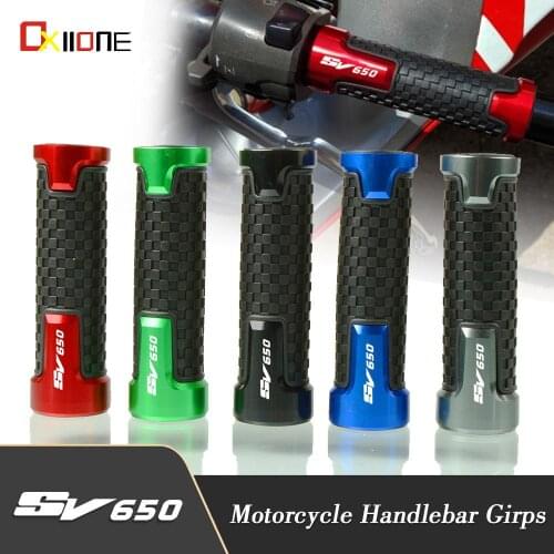 For SUZUKI SV 650 S Motorcycle Aluminum Handlebar Grips Handle Grip Handle Bar SV650 SV650S KATANA 1999-2009 2004 2005 2006 2008