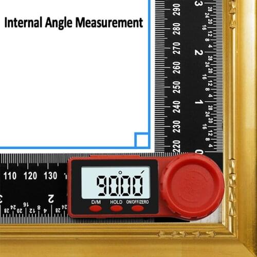 New 200mm Digital Angle Inclinometer Angle Measure Meter Electronic Goniometer Protractor Finder Measuring Tool qiang