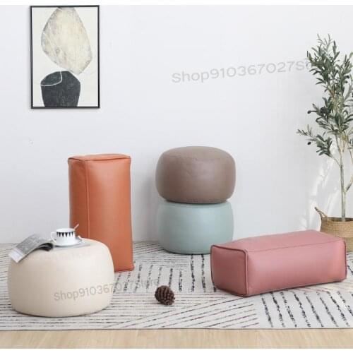 Home Fabric Sofa Stool Shoe Stool Creative Living Room Small Bench Sofa Coffee Table Stool