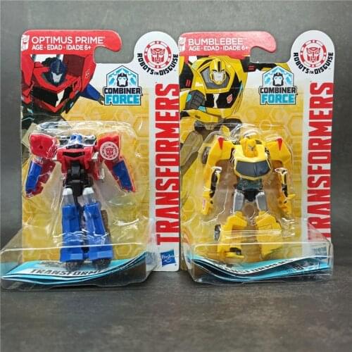 Hasbro Soldier Original Transformers Robots In Disguise Optimus Prime Bumblebee Autobot Action Figure Collections Combiner Force