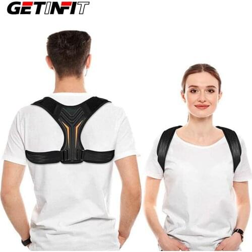 Getinfit Adjustable Back Shoulder Posture Correction Device Clavicle Spine Back Shoulder Waist Posture Correction