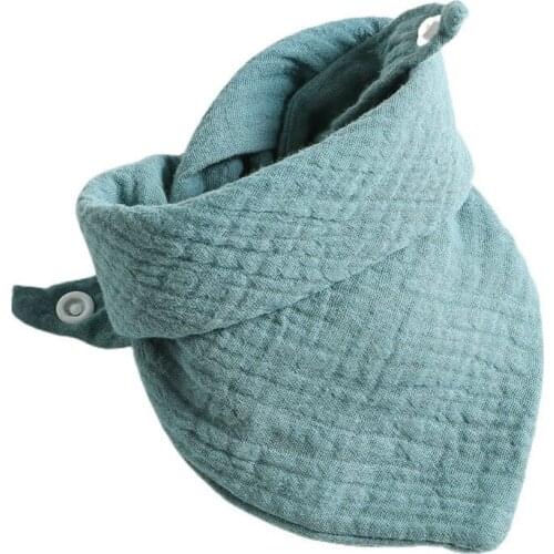 Baby Infant Cotton Bib Newborn Triangle Scarf Feeding Saliva Towel Baby Stuff