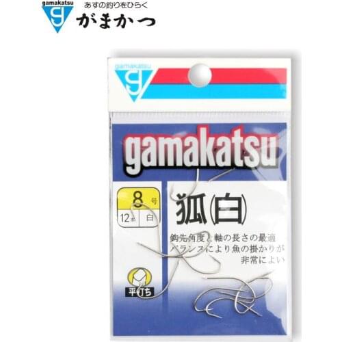 3packs/lot Gamakatsu C1FX0 Hooks Barbed Hooks High Carbon Steel Hooks Super Wearable Sharp Anti-corrosion Carp Fishing Pesca