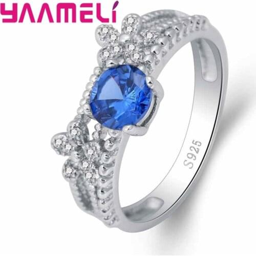 New Fashion 925 Sterling Silver Pretty Dazzling Daisy Flowers Shaped Women Ladies Ring For Wedding Engagement Bague