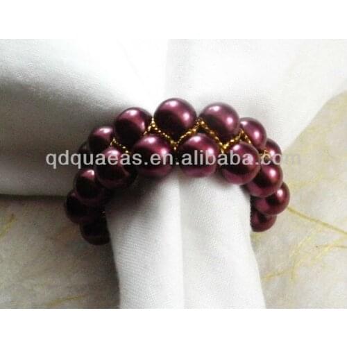 Aliexpress sold beaded wedding napkin ring