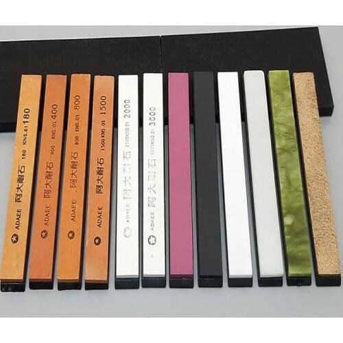 800 Grit fix angle grindstone grinder whetstone polish hone wet knife system tool kitchen Abrader grind stone sharpener bars