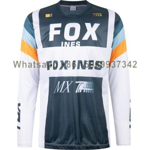 Camisetas de descenso para hombre, RACE FACE para bicicleta de montaña y Carretera DH, ropa deportiva para Motocross, FXR