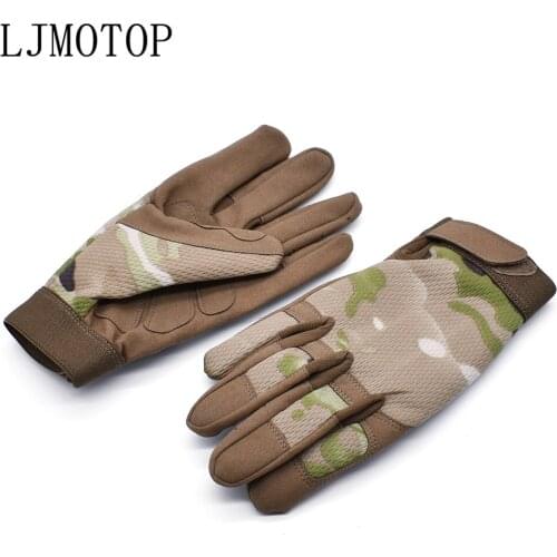 High Quality Breathable Motorcycle Full Finger Gloves Touch Screen Gloves For KAWASAKI W800 Cafe ZRX1100 ZRX1100 ZX1100 ZX7R ZX9