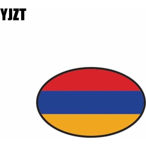 YJZT 10.7CM*6.8CM Car Accessories Armenia Country Code Personality Car Sticker PVC Decal 6-0480