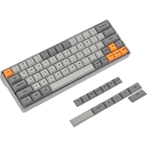 YMDK DSA Profile Dye-Sub Thick PBT Keyset Keycap For Cherry MX Switches Minila Tada68 GK64 Mechanical Keyboard