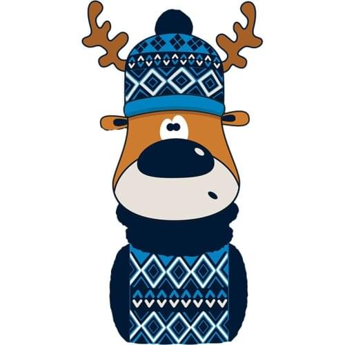 Three Ratels C530 funny Mr. elkfashion brand cartoon funny car stickers home decoration accessories for living room