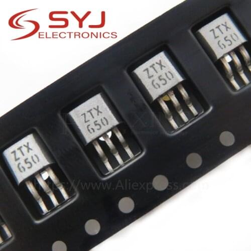 10pcs/lot ZTX650 ZTX653 ZTX753 TO-92 New original In Stock