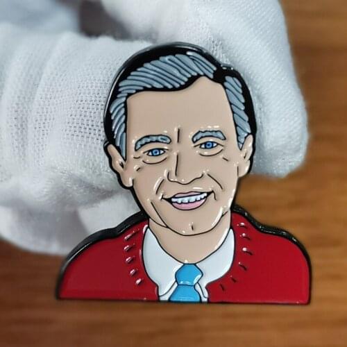 Mr.Roggers Neighborhood Brooch Won't You Be My Neighor