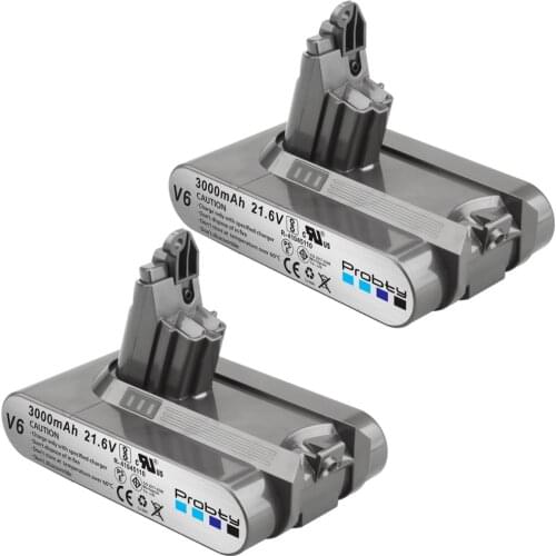 3.0Ah 21.6V Li-ion vacuum cleaner replacement battery for Dyson DC58 DC59 DC61 DC74 DC74 V6 DC62 animal rechargeable bateria
