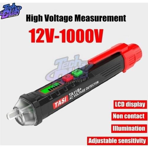Multi-function 12V-1000V AC/DC Voltage Test Pencil LCD Digital Non-Contact Induction Test Pencil Voltage Detector 50Hz/60Hz