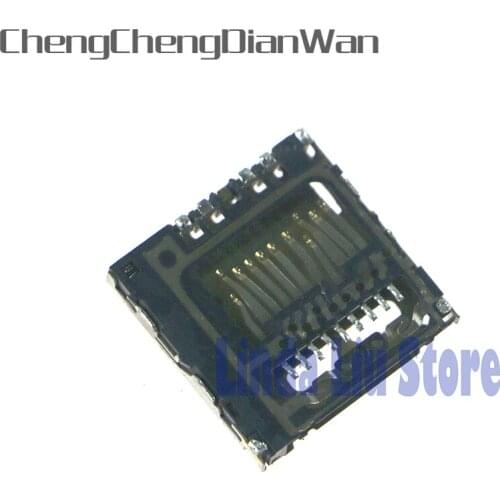 ChengChengDianWan Original Card Slot Socket SD Card Reader For PSV 1000 PSV 2000 PSVITA Repair Part 3pcs/lot
