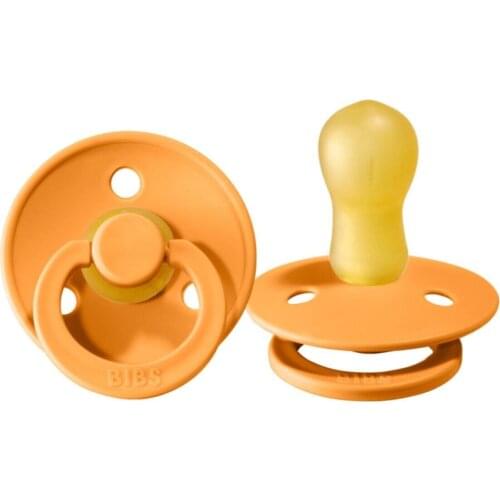 Rubber Pacifier-Apricot Size 1 Baby Girl Boy Nutrition Newborn