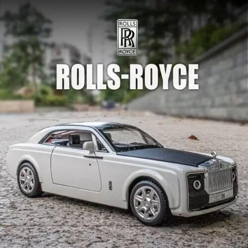 1:24 Rolls-Royce Sweptail Luxury Car Alloy Car Model Diecasts Metal Toy Vehicles Car Model Collection Simulation Childrens Gift