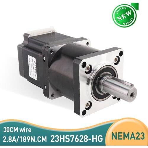 Neam23 Step Motor High precision reduction Stepper Motor 23HS7628-HG Ratio 5-1 10-1 Planetary Gearbox OSM Geared For 3D Printer
