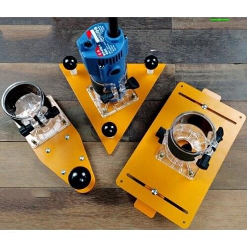 Trimming machine balance board flip board workbench electric wood slotting and chamfering woodworking workbench