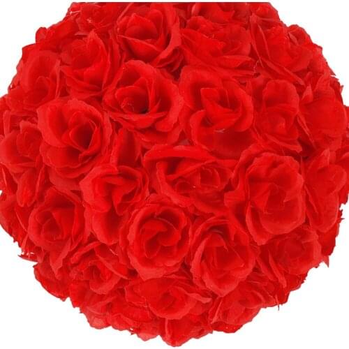 [US-W]50pcs PE Foam Flower Red07053729