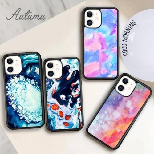 Gorgeous Watercolor Texture Phone Case for iPhone 11 12 Pro Max mini X XR XS SE 2020 5 6S 7 8 Plus Samsung S8 S9 S10 Cover shell