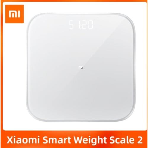 Original Xiaomi Mi Smart Body Fat Composition Scale 2 Bluetooth Balance Test 13 Body Date BMI Health Weight Scale LED Display