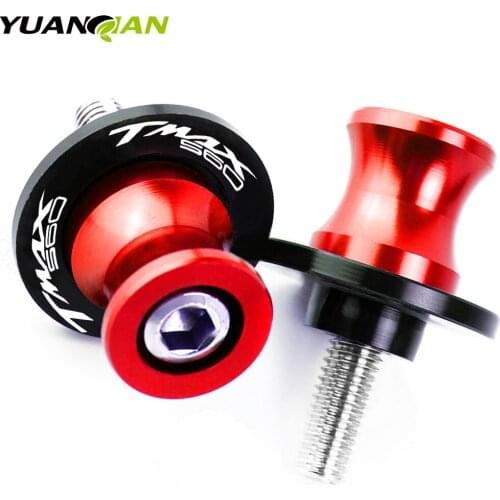 For YAMAHA Tmax560 Tech Max TMAX 560 T-MAX 560 2019-2020 Motorcycle Accessories CNC Aluminum Swingarm Spool Slider Stand Screws