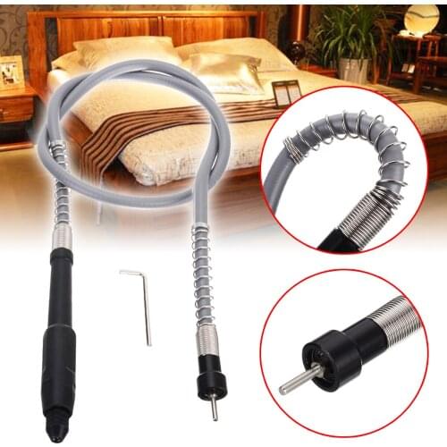 Extension cord Soft extension hose flexible shaft rotary Power grinder Drill Tools + M8 Chuck 0.3-3.2mm Drill Chuck Handle