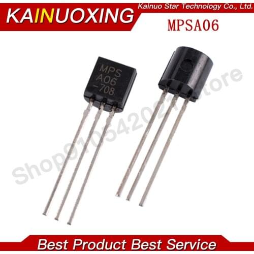 50PCS MPSA06 A06 TO-92 TO92 Triode Wholesale Electronic