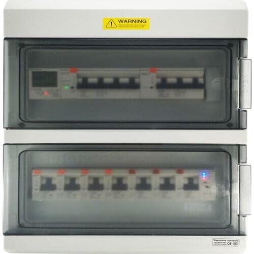 Mantunsci mts3 wifi GPRS wireless intelligent remote control circuit breaker with 24 way distribution waterproof box