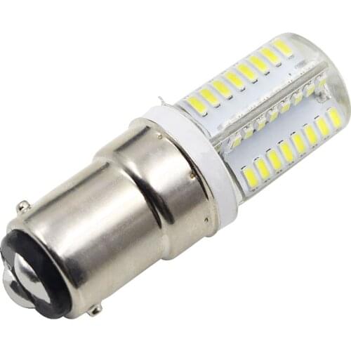 110V BA15d LED Light Bulb White for Pfaff 130 230 259 260 262 280 Sewing Machine