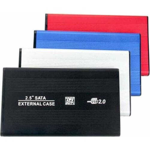 HDD Case External USB 2.0 to Hard Disk Drive Sata 2.5" inch HDD Adapter Case HDD Enclosure Box for PC Computer Laptop Notebook