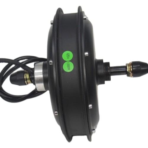 EVFITTING E-bike Fatbike Motor 48Volt 1500W Brushless DC Hub Motor for Rear Wheel Fatbike 170mm Dropout