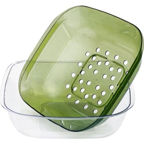 EWs Acrylic Green Jolly Strainer