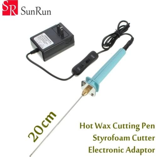 Hot Knife Styrofoam 1Pcs 20CM Pen Cutter CUTS FOAM KT Board WAX Cutting Machine Electronic Voltage Transformer Adaptor Eu plug