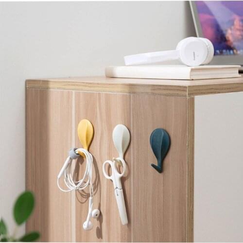 F482 Creative 8 Pack Hot Air Balloon Hook Household Nail-free Bathroom Kitchen Strong Hook Multifunctional Hook