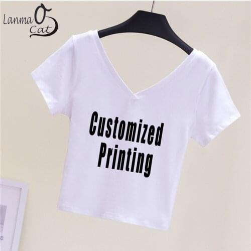 Lanmaocat Women's T-shirts With Print