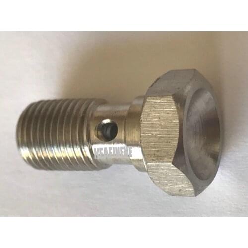 M10 x 1.0 And M10 X1.25 Metric Stainless Steel Banjo Bolt Screw 20mm Long