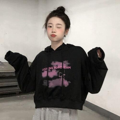 Cheap wholesale 2021 spring summer autumn fashion casual Girls cute women Sweatshirt woman Hoodies female Lady hoodies Ay6108