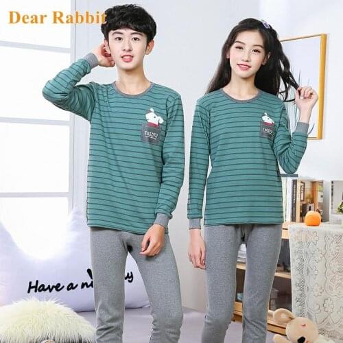 New Girls Sleepwear Winter Cotton Pajamas Sets Children Homewear for Boy Pyjamas Kids Nightwear 9-19Y Teenage Pijamas Clothes