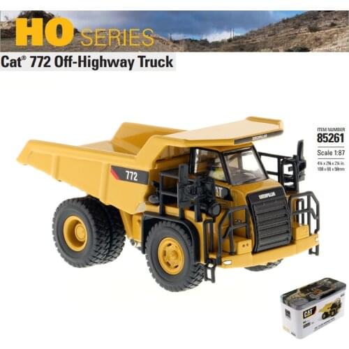 NEW Diecast Masters Caterpillar DM 1/87 CAT 772 Off-Highway Truck - High Line Series HO Scale for collection 85261