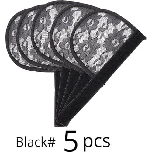 Plussign Wholesale 5Pcs/Lot Hair Net Ponytail Making Hairnet With Adjustable Strap Black Beige Magic Weaving Cap Top Selling